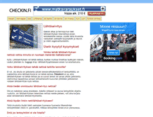 Tablet Screenshot of checkin.fi